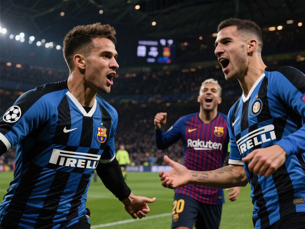 历史重演！国米巴萨欧冠三连对决惊人相似