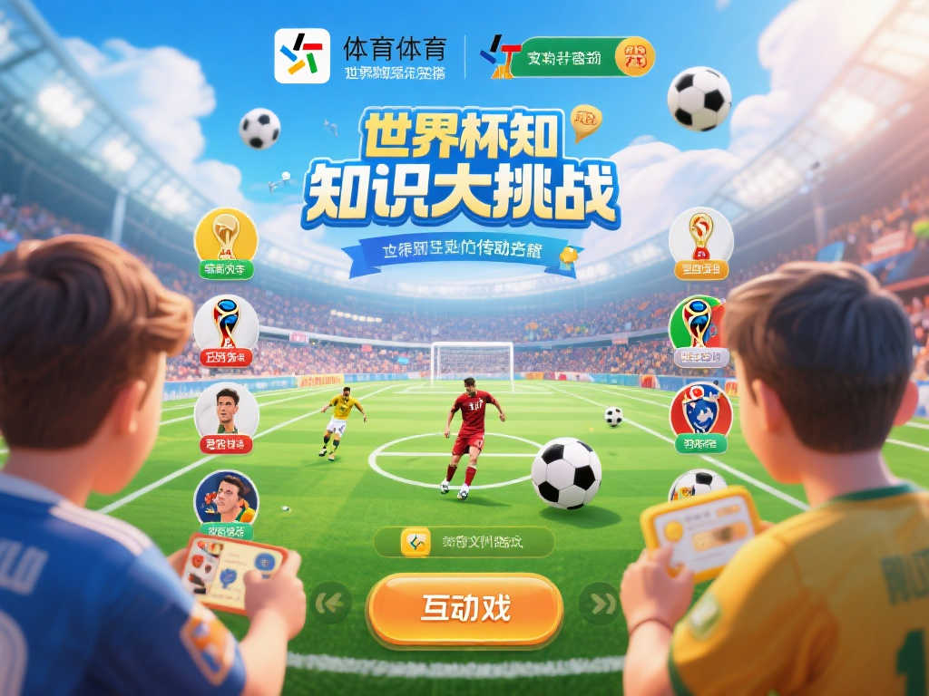 体彩“世界杯知识大挑战”上线互动小游戏